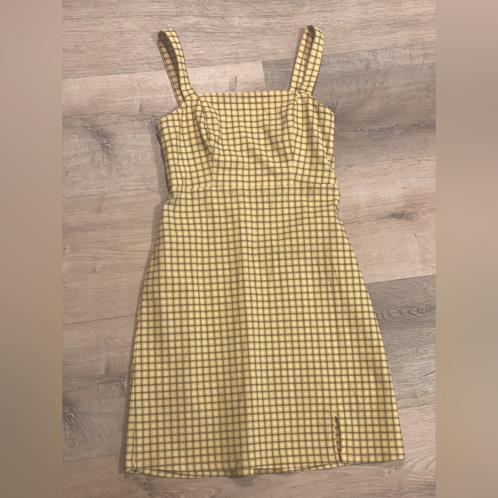 Checkered Hollister dress